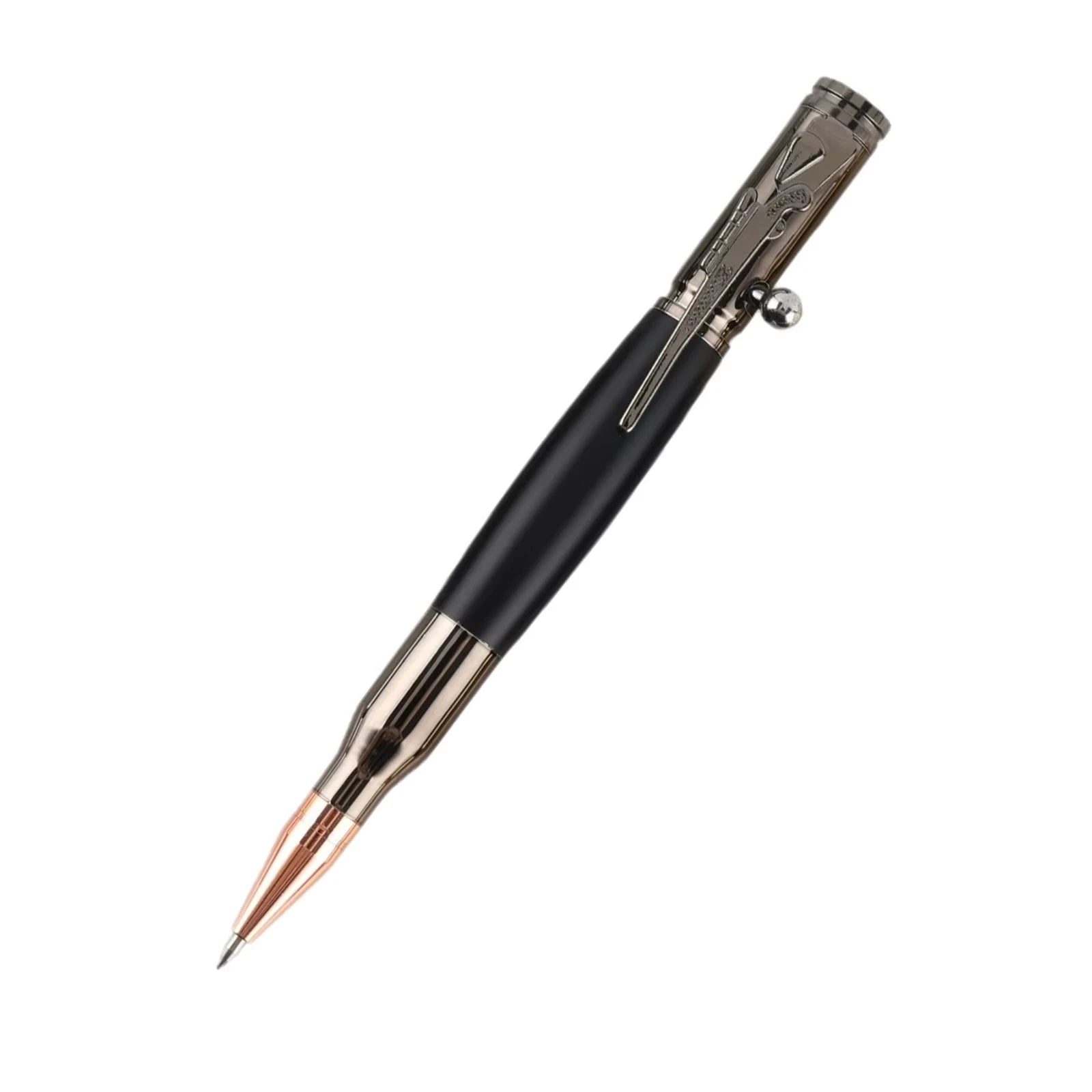 1pc Luxury Heavy Feel Metal Ballpoint Pen Signature Roller for School Business Office Writing Student Stationery Supplies